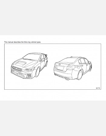 subaru wrx 2020 owners manual